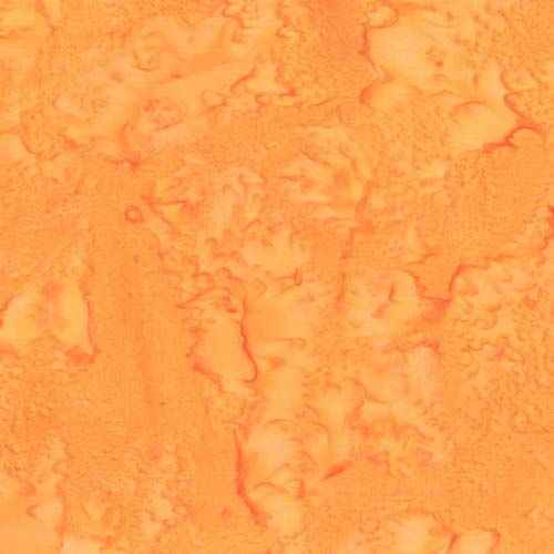 HFM - 1895 Batik - Bali Watercolors -  Koi - bright yellow orange