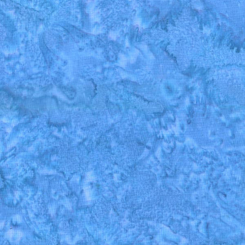 HFM - 1895 Batik - Bali Watercolors - Robin - bright blue with purple tones
