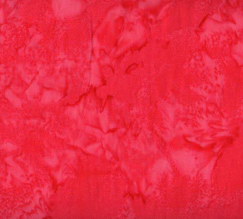 HFM - 1895 Batik - Bali Watercolors - Salmon - bright red