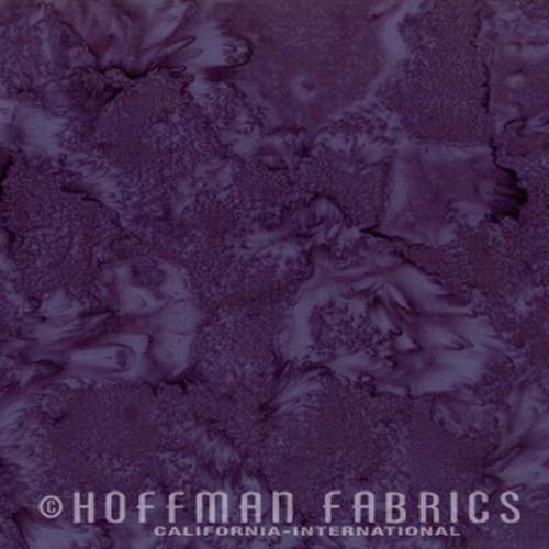 HFM - 1895 Batik - Bali Watercolors - Eggplant - dark purple