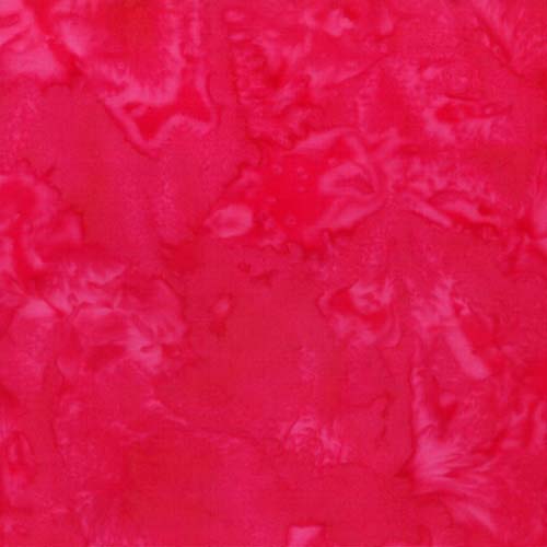 HFM - 1895 Batik - Bali Watercolors - Lucy  - bright red/pink