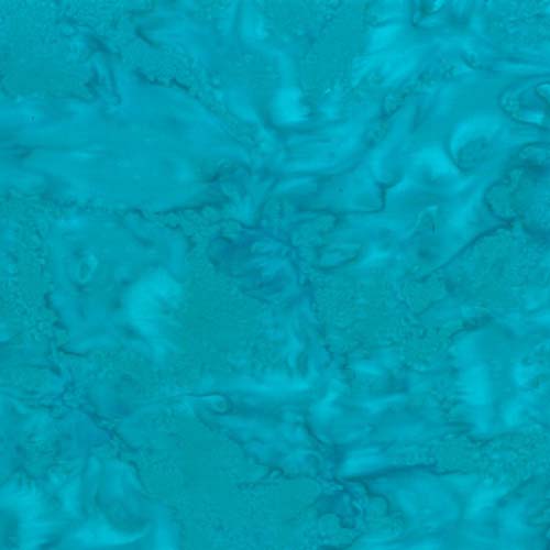 HFM - 1895 Batik - Bali Watercolors - Cabo - medium turquoise