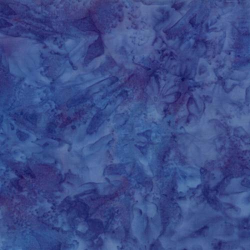 HFM - 1895 Batik - Bali Watercolors - Iris - dark blue