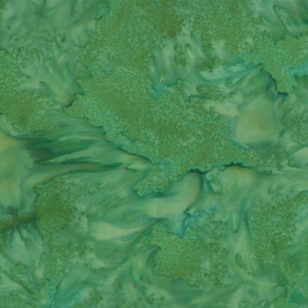 HFM - 1895 Batik - Bali Watercolors - Kiwi - medium green