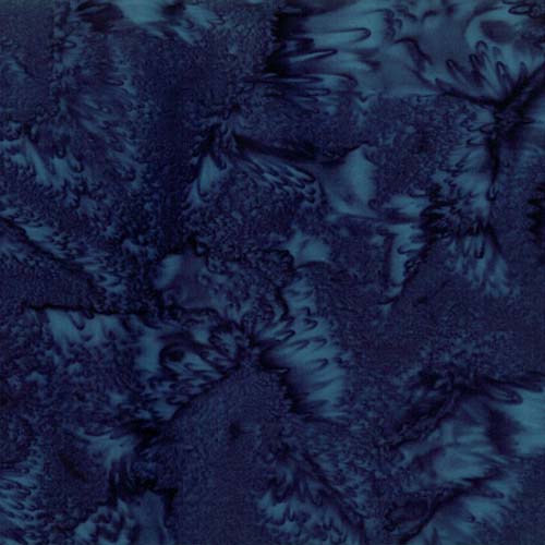 HFM - 1895 Batik - Bali Watercolor - Liquorice - very dark blue