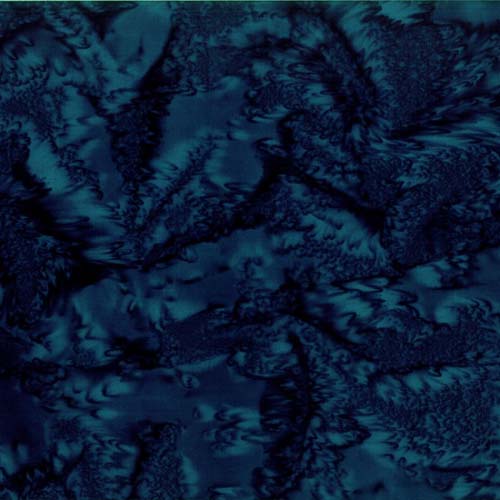 HFM - 1895 Batik - Bali Watercolors - Moonstruck - dark blue