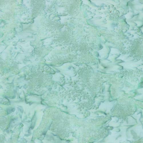 HFM - 1895 Batik - Bali Watercolors - Blue Grass - Aqua (checkmate)