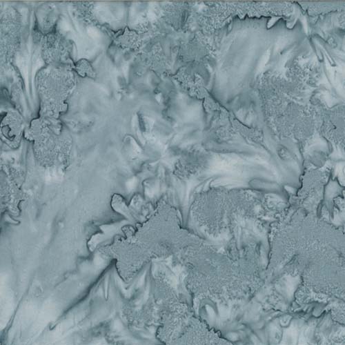 HFM - 1895 Batik - Bali Watercolors - December - blue gray