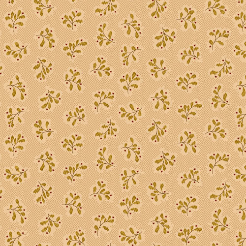 Wit & Wisdom - Leaf Cluster - Cream by Kim Diehl