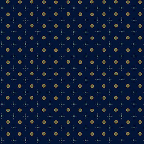 Scrap Basket Favorites - Twilight Sky - Navy - dots & stars on blue -Kim Diehl