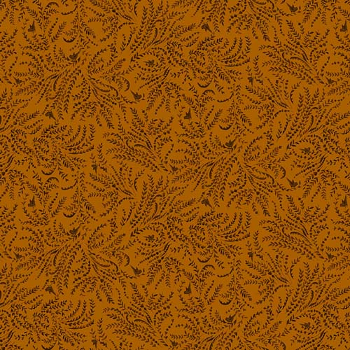 Scrap Basket Favorites - Birds& Toile - Orange - birds & vines - Kim Diehl