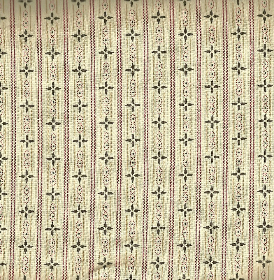 Esthers Heirloom Wallpaper Shirting Stripe-by Kim Diehl
