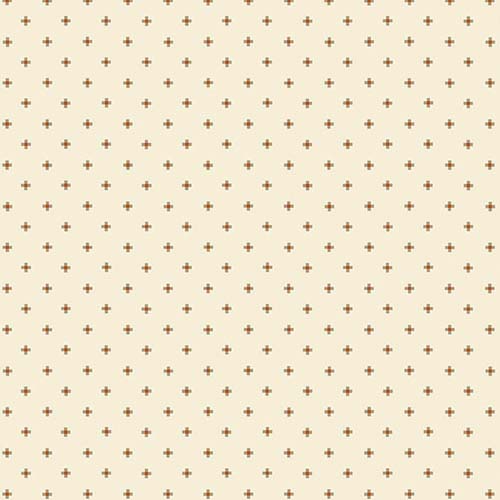 Buttercream & Brickle Bits - Cube Clusters - rows of crosses - Kim Diehl
