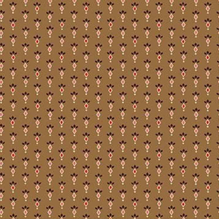 Love Struck - Peppercorn Medley - Brown - small diamonds on brown - Kim Diehl