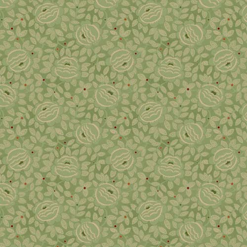 Harvest Thyme - Cabbage Rose - Sage Green