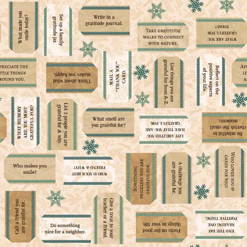 Gifts of Gratitude - Gratitude Tags - Cream