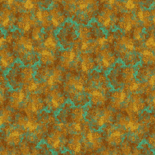 Crow-mazing - Texture - Ochre - mottled gold & turquoise texture