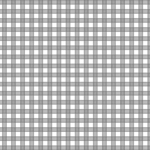 Farm Babies - Gingham Check -Gray - gray and white check