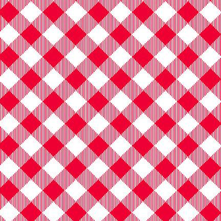 Priscilla's Pretty Plaids -red/white