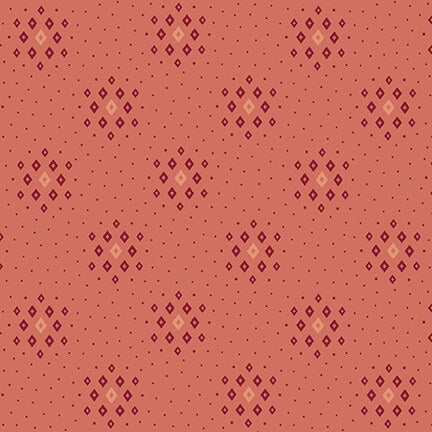 Gratitude & Grace - Shirting - Pink - geometric design on pink