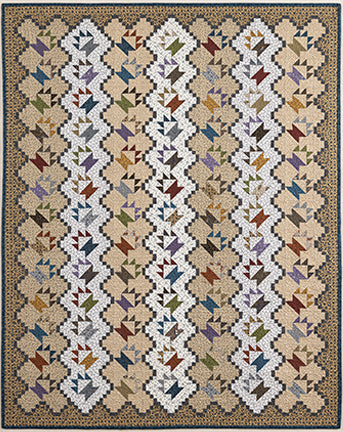 Baskets with Becky - 48.5 x 60 -  Yellow Creek Quilt Designs by Jill Shaulis