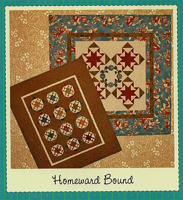 Homeward Bound - 64 x 75 - Two Block Size Options-Two Setting Options-M