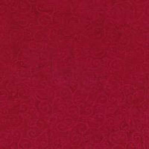 Batik - Freedom 2 - Swirl Vine- Barn Red - red swirls on red