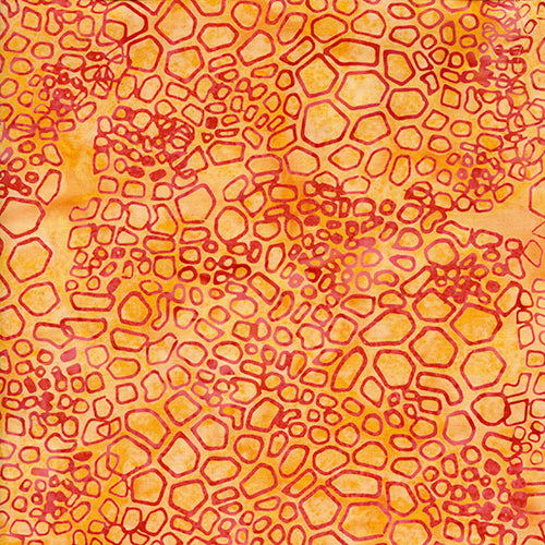 City Culture 2 Batiks - Uptown - Turtle Shell - Candy Corn