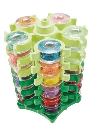 Clover - Stack n store BobbinTower - includes 6 bobbin wheels - 9508