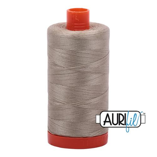 Cotton Mako Thread 50wt 1300M Aurifil - 2324 Stone