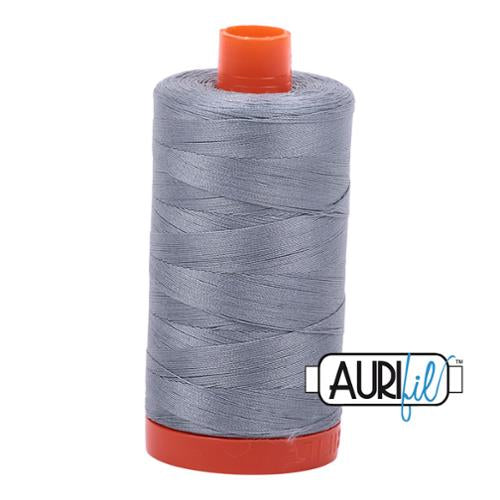 Cotton Mako Thread 50wt 1300M Aurifil - 2610 Light Blue Grey