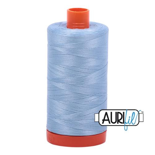 Cotton Mako Thread 50wt 1300M Aurifil - 2715 Robins Egg