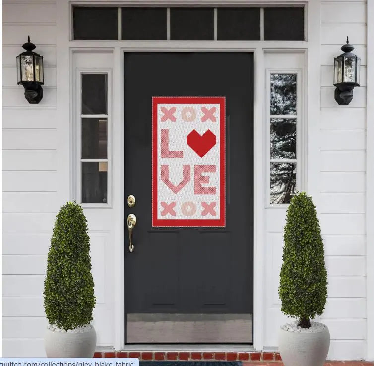 Door Banner of the Month ClubFebruary - All My Love
