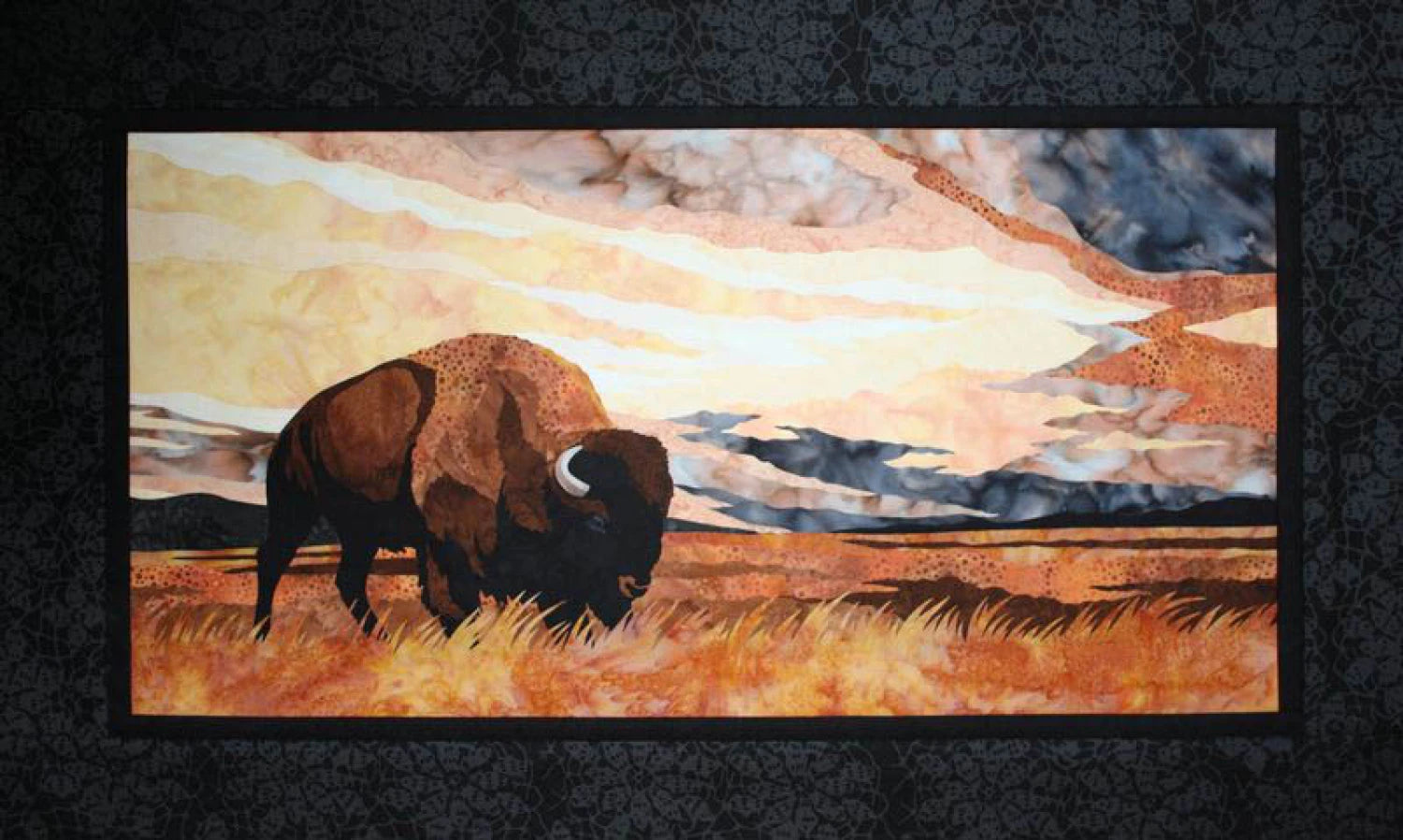 Into the Storm pattern - 17 x 28 wall hanging  - Toni Whitley Designs