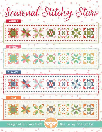 Lori Holt - Seasonal Stitchy Stars Pattern - ISE-274