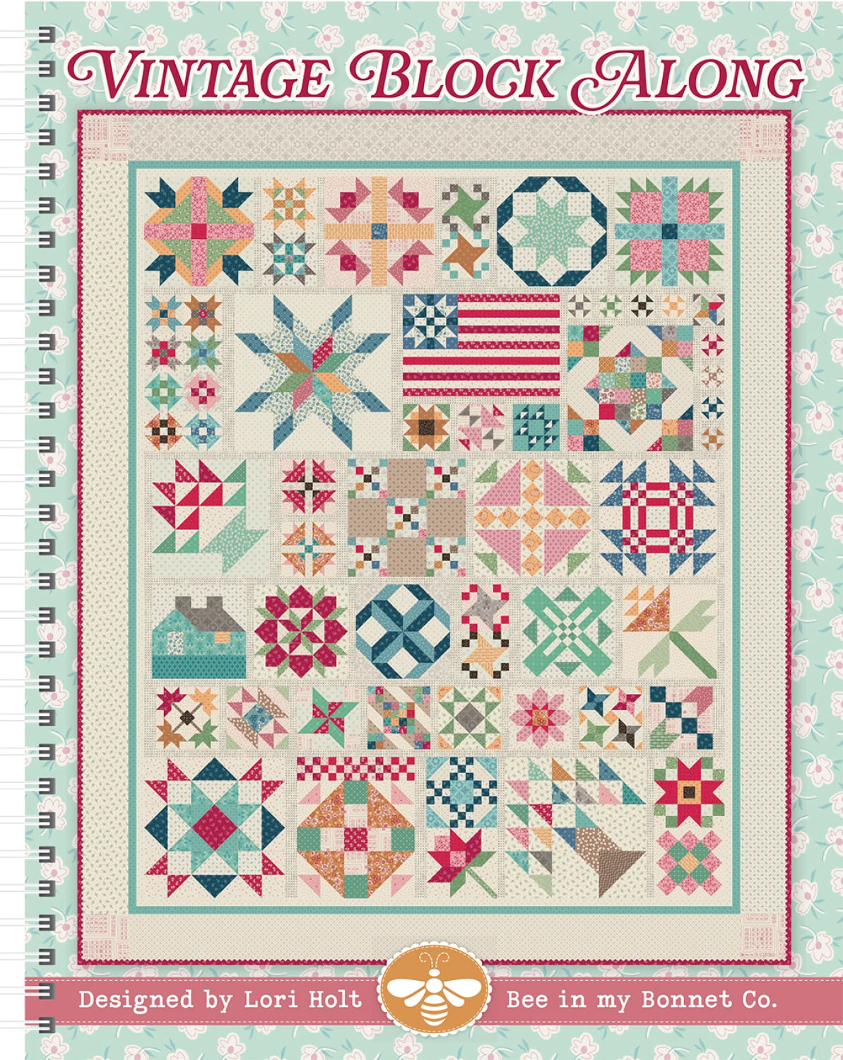 Vintage Block A-long Quilt Pattern Book