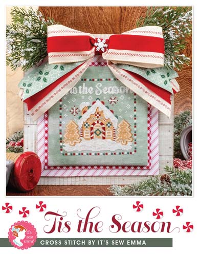 Tis the Season - CROSS STITCH pattern-  It's Sew Emma