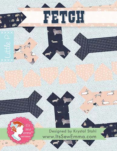 Its Sew Emma - Fetch - ISE 520 - 45x46 quilt