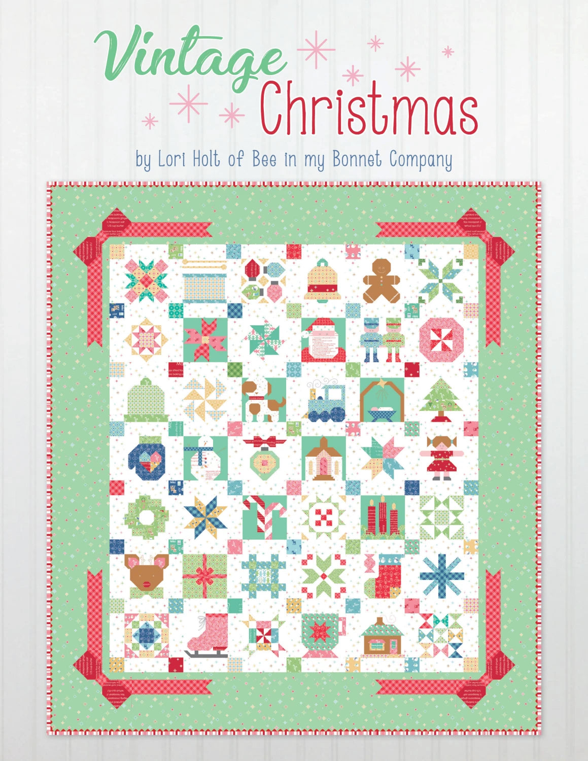 Vintage Christmas - 42 Blocks to Use in Quilts, Table Runners, Pillows, Placemt