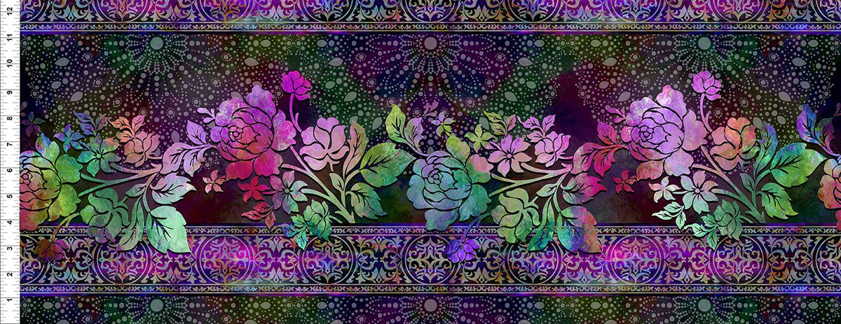 Halcyon II - Border  - Magenta