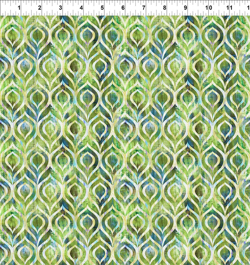 Halcyon II - Peacock - Green