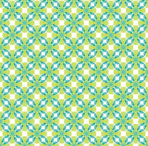 Dragon Friends - Geometric -Lime - Geen & lime circle geometric