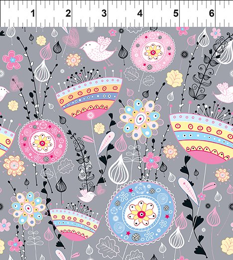 Alice - Flowers & Birds - Multi