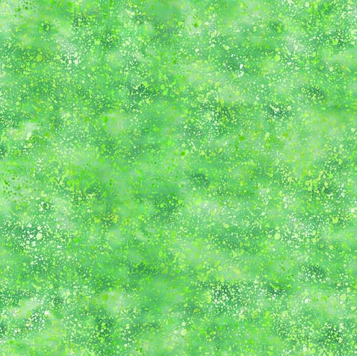 Sew Spring! - Splatter - New Grass - bright green splatter texture