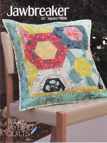 Jawbreaker - Little Jaybird Pillow Pattern  by Jaybird Quilts