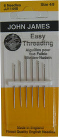 John James size 4/8 - Easy Threading Needles