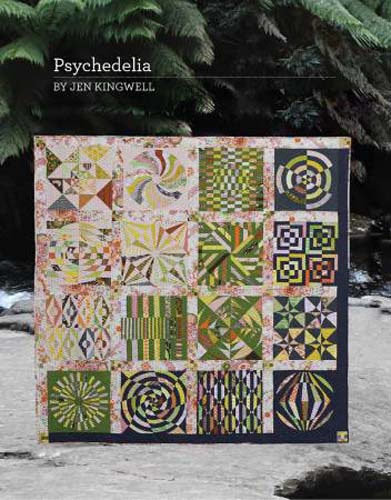 Psychedelia Pattern Book by Jen Kingwell