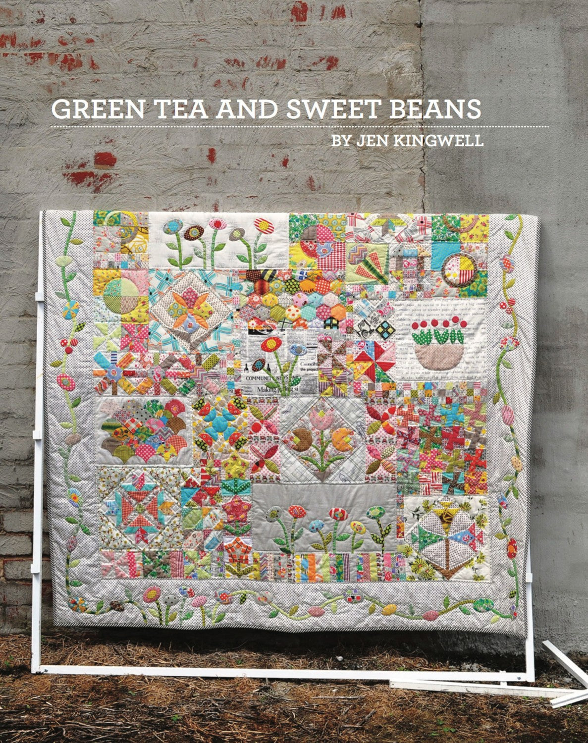 Green Tea and Sweet Beans -quilt pattern by Jen Kingwell