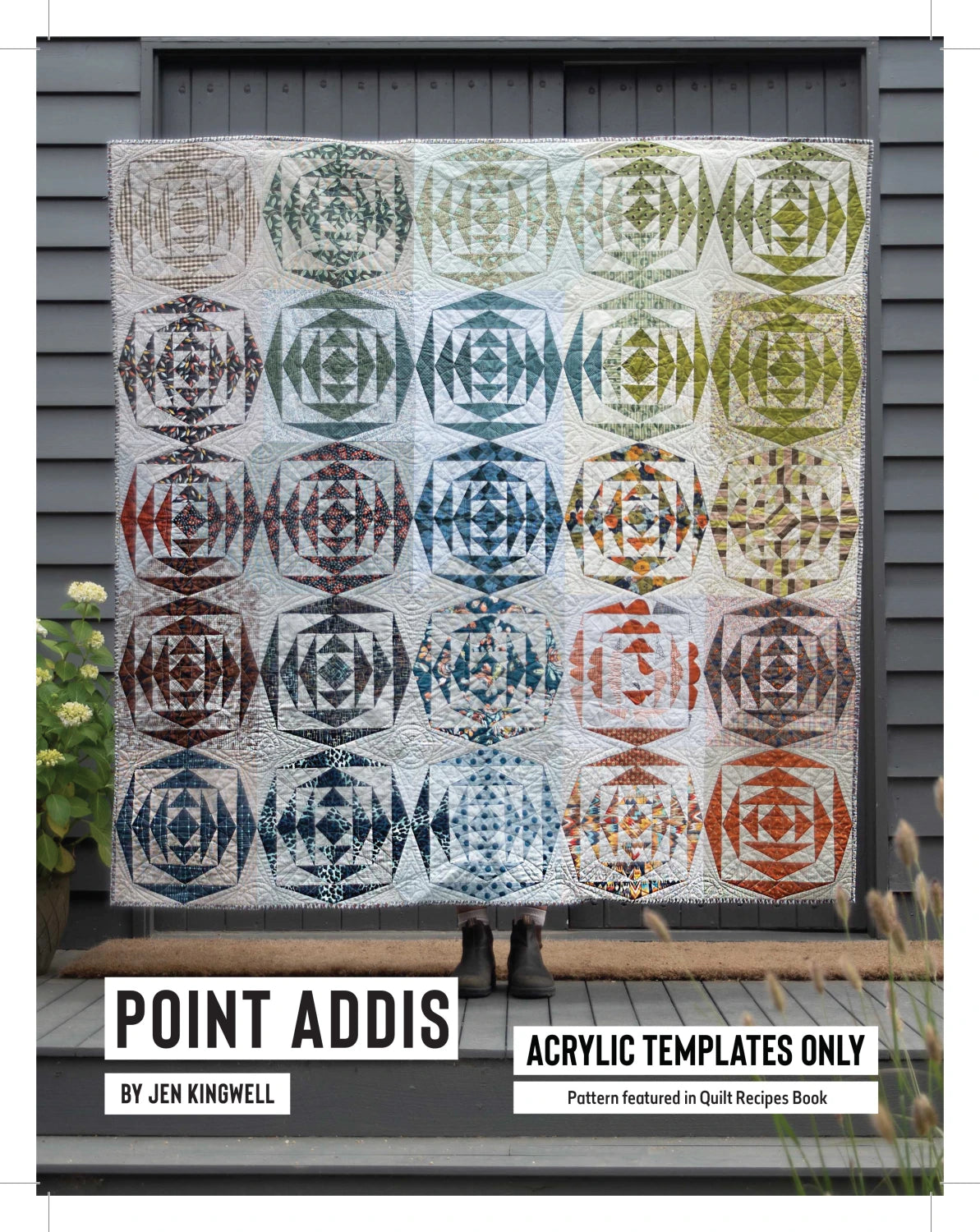 Jen Kingwell - Point Addis - Templates only - pattern in Quilt Recipes