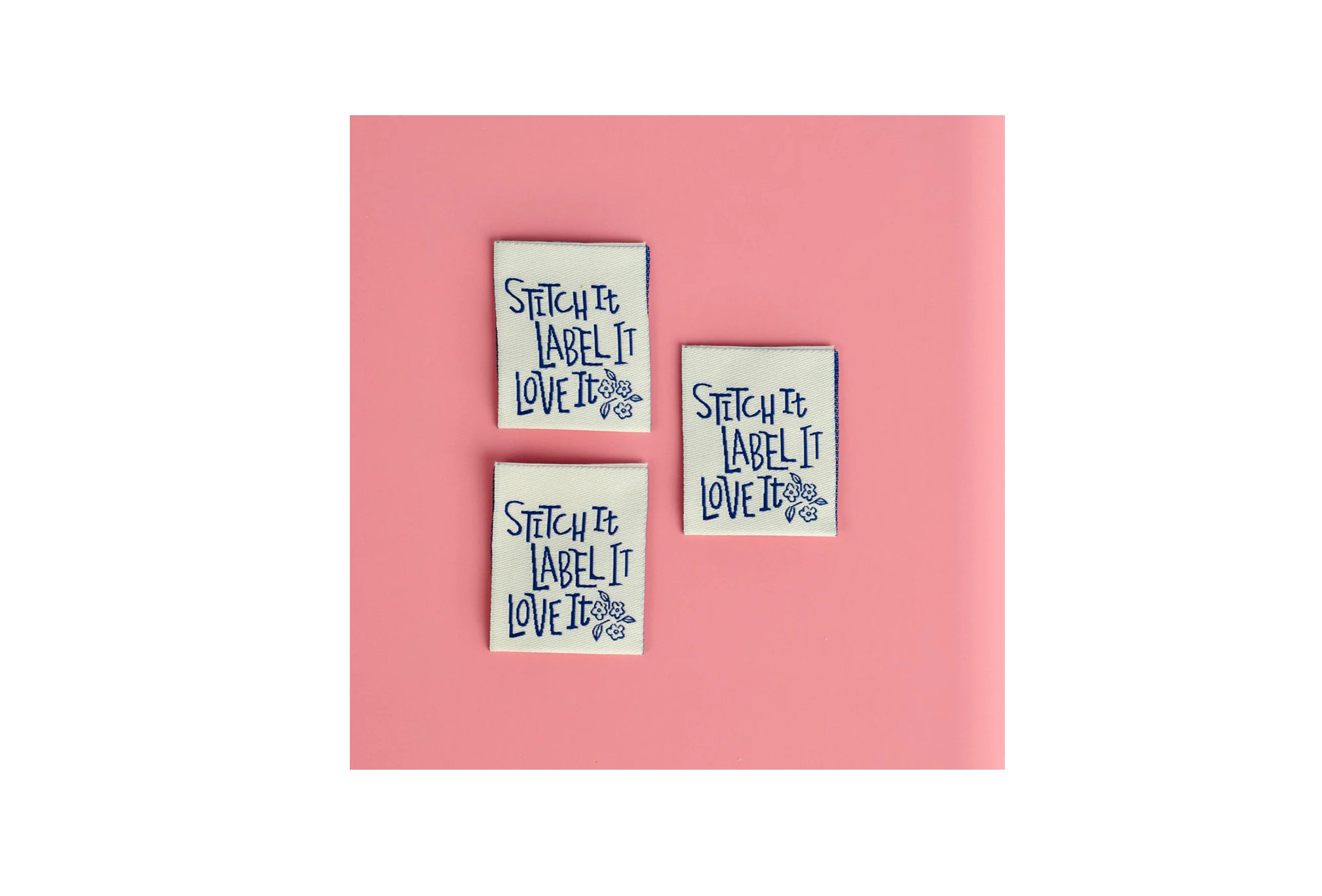 Kati Cupcake - Stitch it Label it Love it labels - 3 labels - KC306
